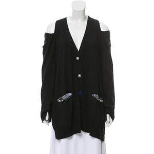 Jonathan Cohen Cashmere Silk V Neck Sweater